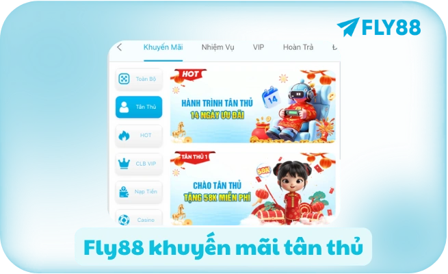 Fly88 khuyến mãi tân thủ
